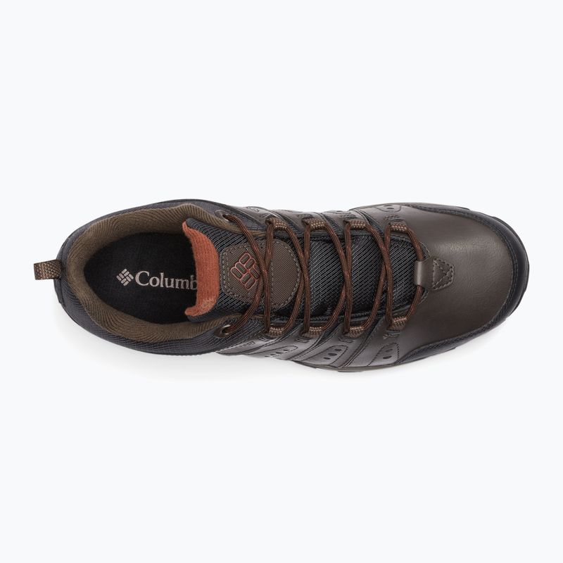 Мъжки обувки за трекинг Columbia Woodburn II Waterproof cordovan/ cinnamon 15