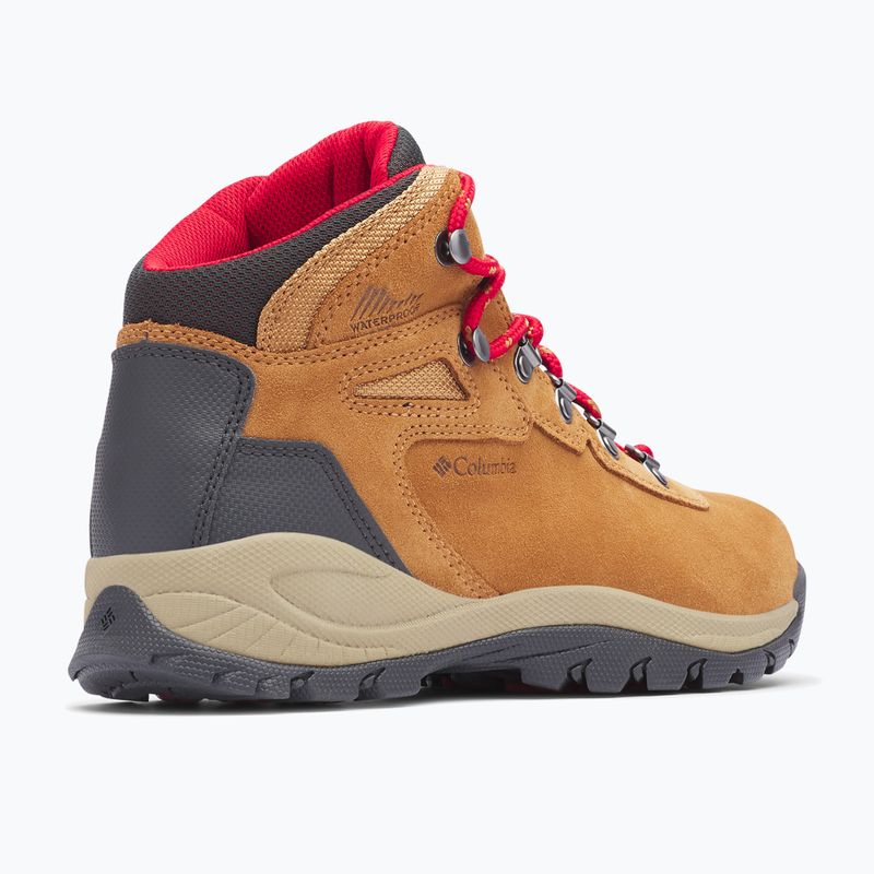 Дамски обувки за трекинг Columbia Newton Ridge Plus WP Amped elk/ mountain red 289 7