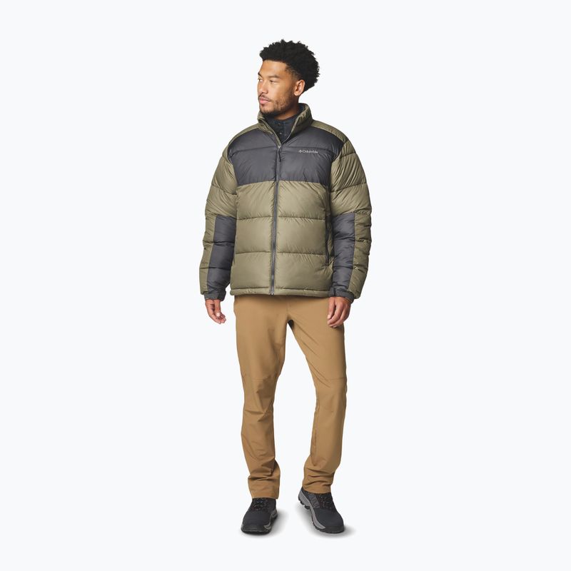 Мъжко ватирано яке Columbia Pike Lake II stone green/shark 2