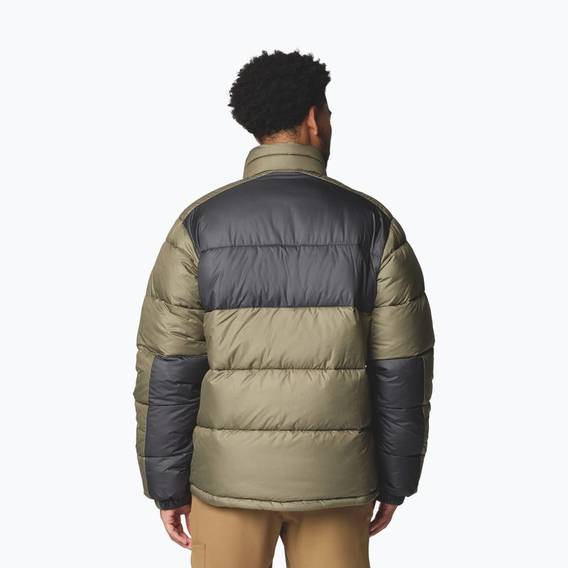 Мъжко ватирано яке Columbia Pike Lake II stone green/shark 3