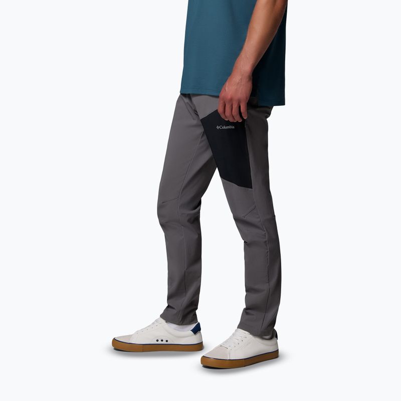 Мъжки панталони Columbia Tech Softshell city grey/black 4