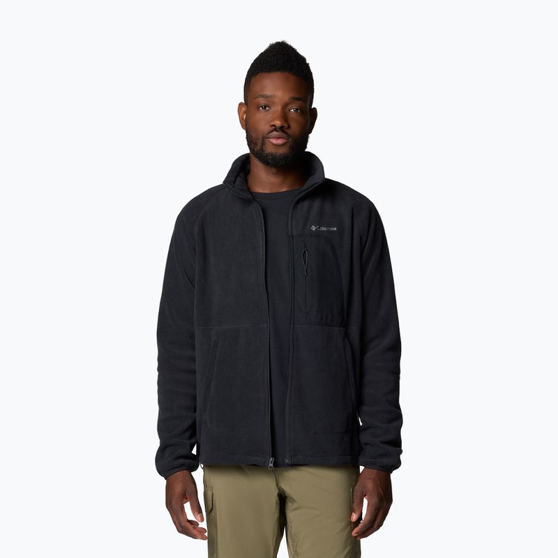Мъжки поларен суитшърт Columbia Rapid Expedition II Full Zip Fleece black