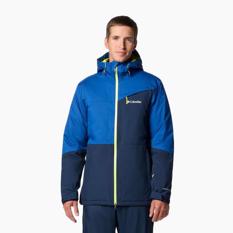 Мъжко скиорско яке Columbia Iceberg Point II collegiate navy/mountain blue