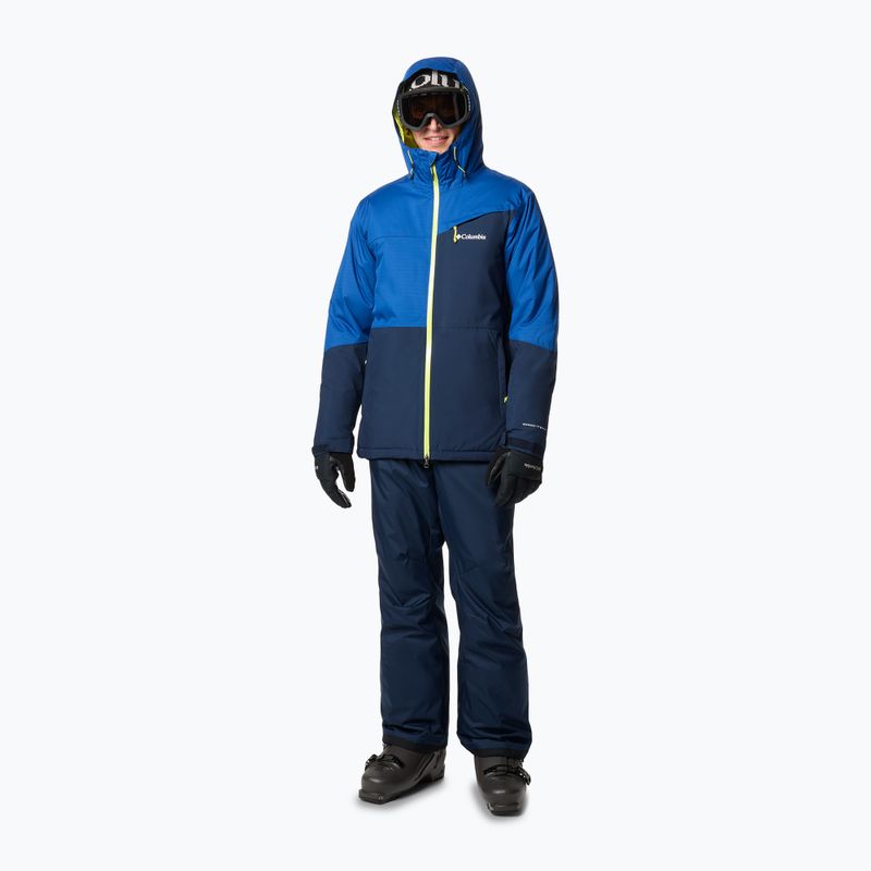 Мъжко скиорско яке Columbia Iceberg Point II collegiate navy/mountain blue 2