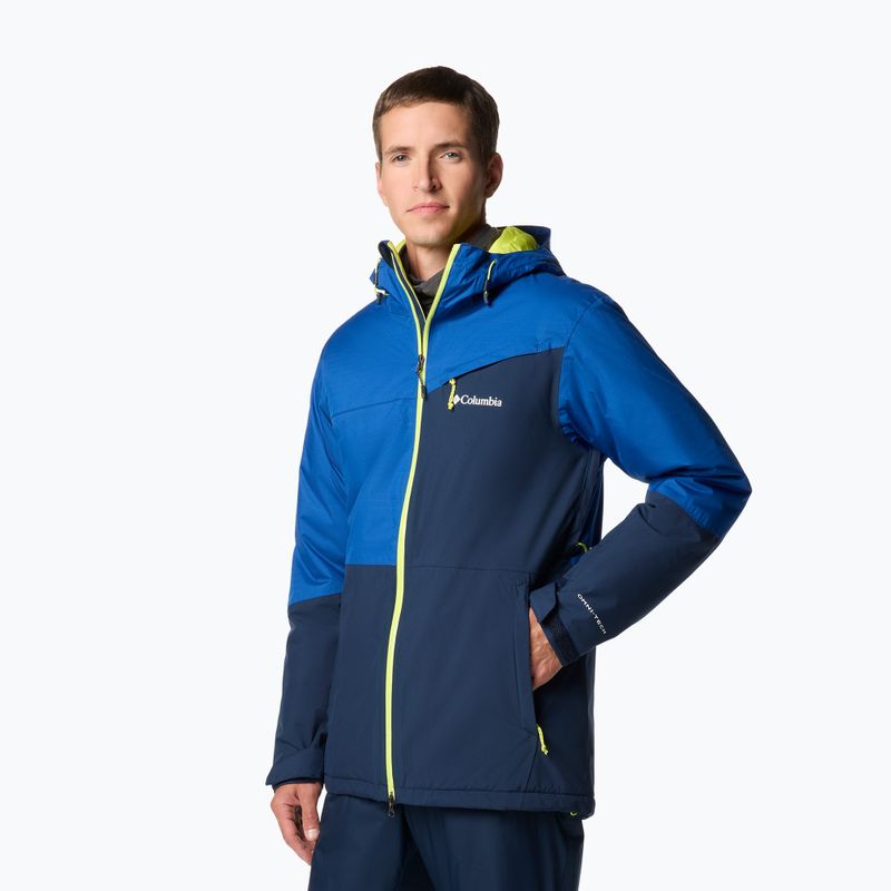 Мъжко скиорско яке Columbia Iceberg Point II collegiate navy/mountain blue 4