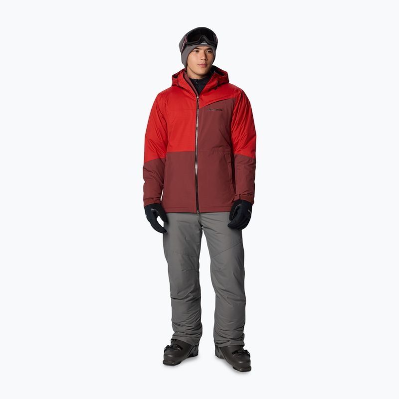 Мъжко скиорско яке Columbia Iceberg Point II spice/sail red 2