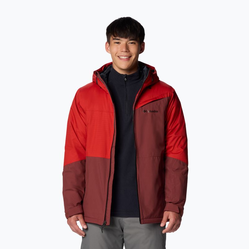 Мъжко скиорско яке Columbia Iceberg Point II spice/sail red 5