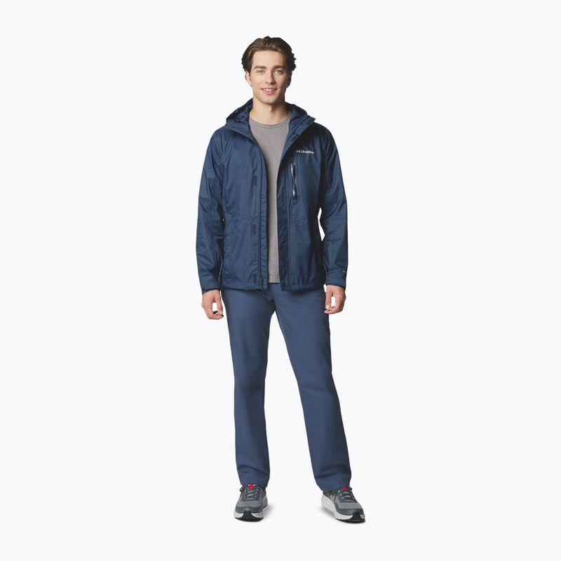 Мъжко яке за дъжд Columbia Pouring Adventure III, collegiate navy 2