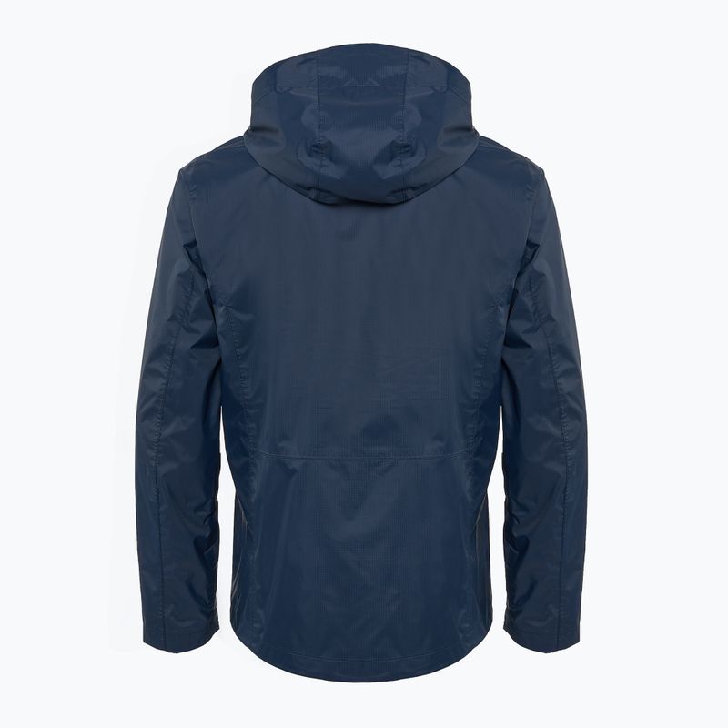 Мъжко яке за дъжд Columbia Pouring Adventure III, collegiate navy 2