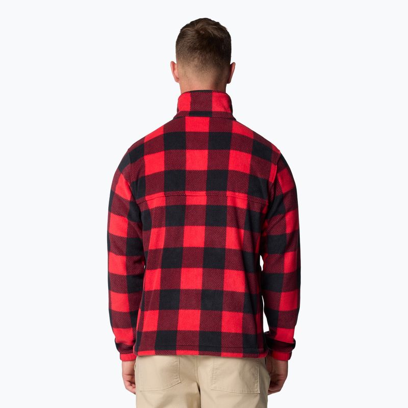 Мъжки поларен суитшърт Columbia Steens Mountain mountain red check print 3