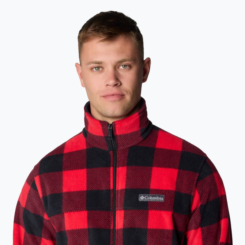 Мъжки поларен суитшърт Columbia Steens Mountain mountain red check print 4