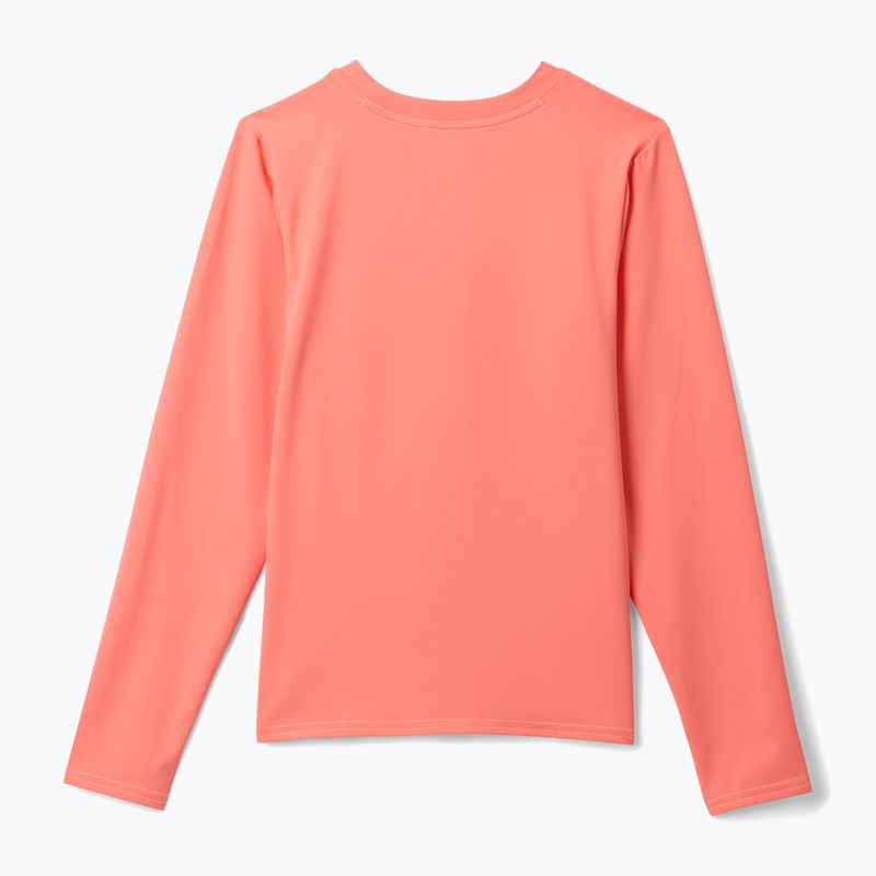Детска блуза за трекинг с дълъг ръкав Columbia Chill River Hot Coral 2