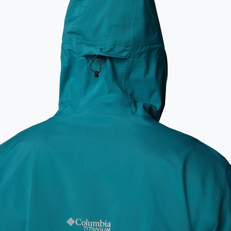 Дъждобран Columbia Ampli-Dry II Shell river blue за мъже 6