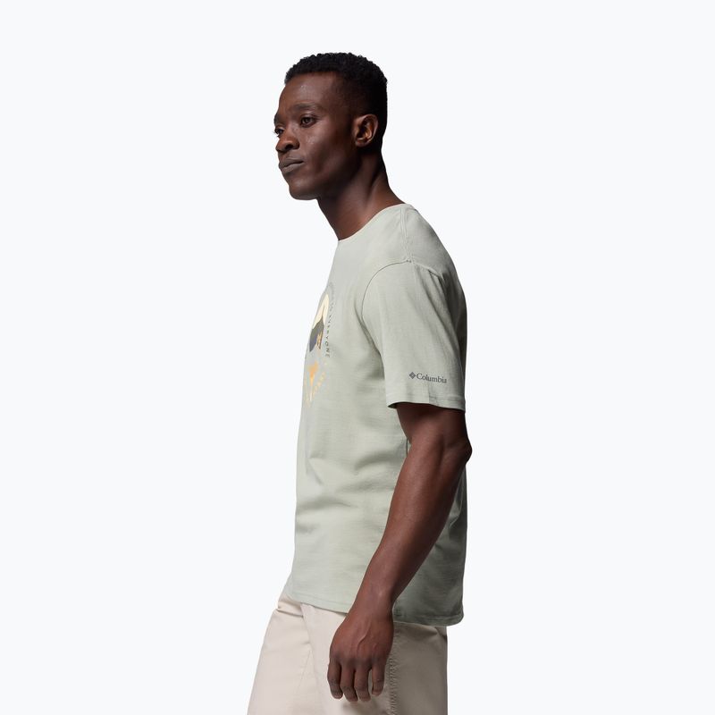 Мъжка тениска Columbia Path Lake Graphic Tee II safari/circular 4