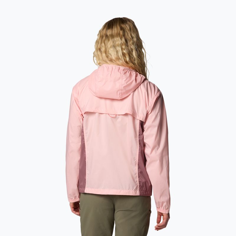 Columbia Crested Canyon Windbreaker дамско яке pink sand/fig 2