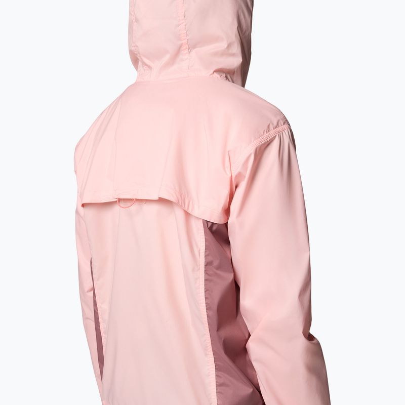 Columbia Crested Canyon Windbreaker дамско яке pink sand/fig 6