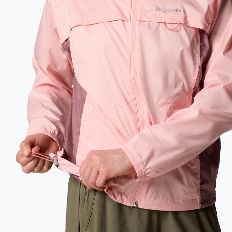 Columbia Crested Canyon Windbreaker дамско яке pink sand/fig 7