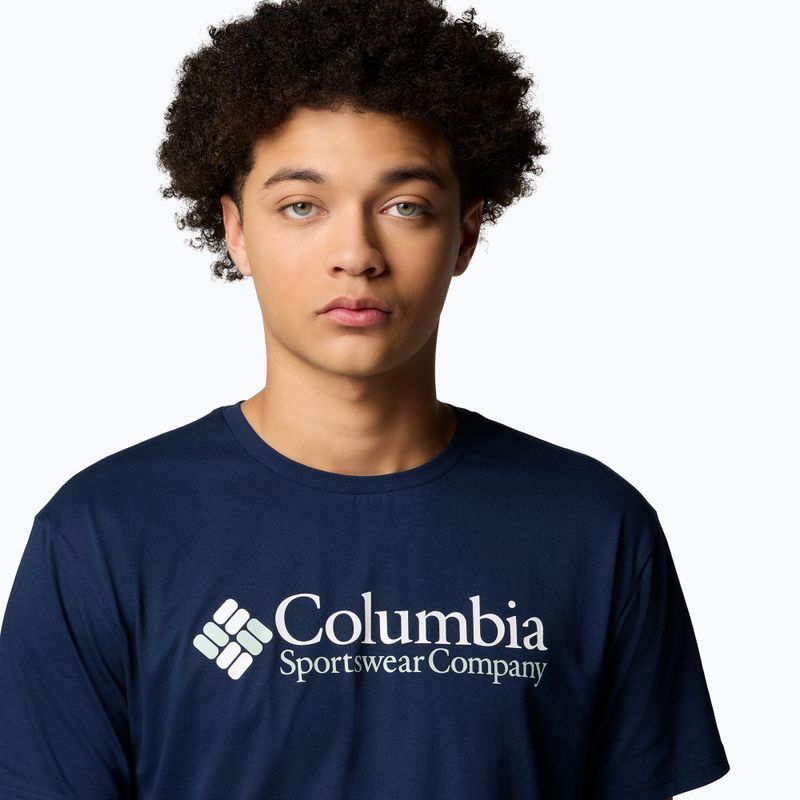 Columbia CSC Basic Logo колежанска мъжка тениска в тъмносин цвят 5