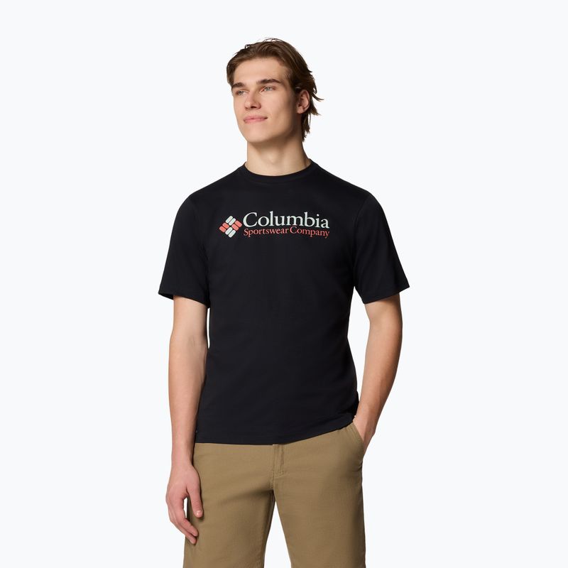 Columbia CSC Basic Logo black/csc retro logo мъжка тениска 4