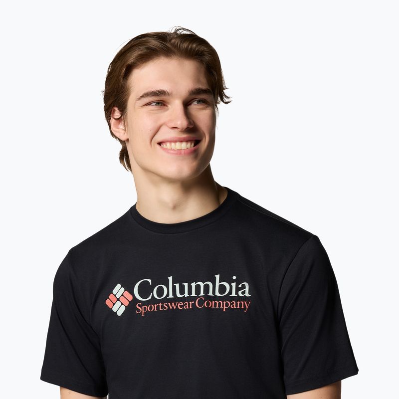 Columbia CSC Basic Logo black/csc retro logo мъжка тениска 5