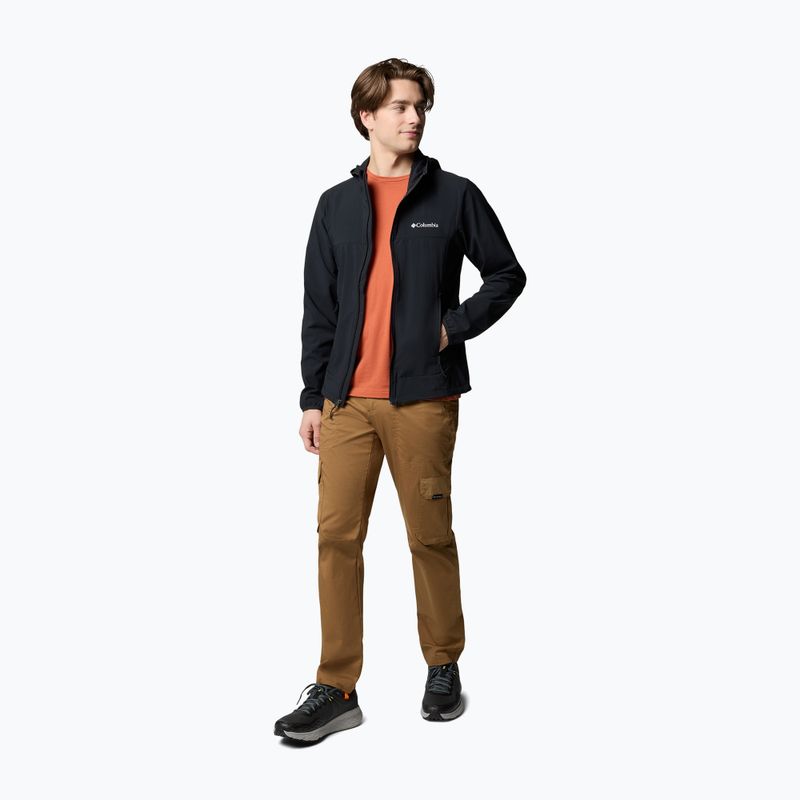 Мъжко софтшел яке Columbia Heather Canyon black 2