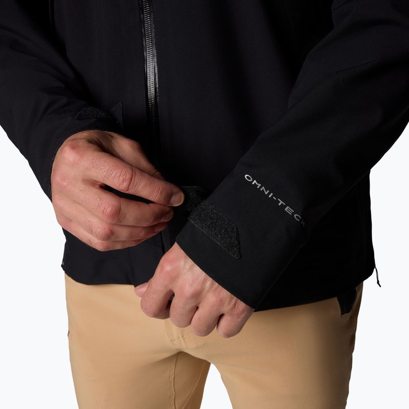 Columbia Northwest Explorer 3L Shell мъжко софтшел яке черно 8