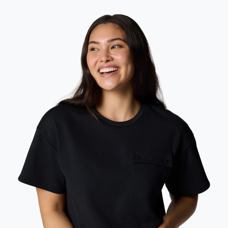 Дамска тениска Columbia Granite Point Knit black 5