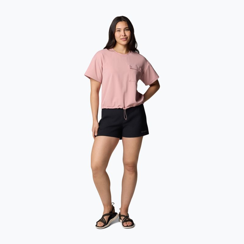 Дамска тениска Columbia Granite Point Knit eraser pink 2