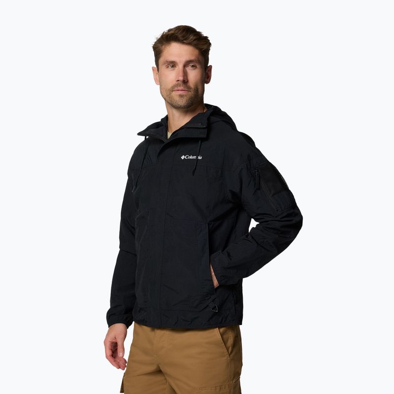 Columbia Challenger II Windbreaker black мъжко софтшел яке 3