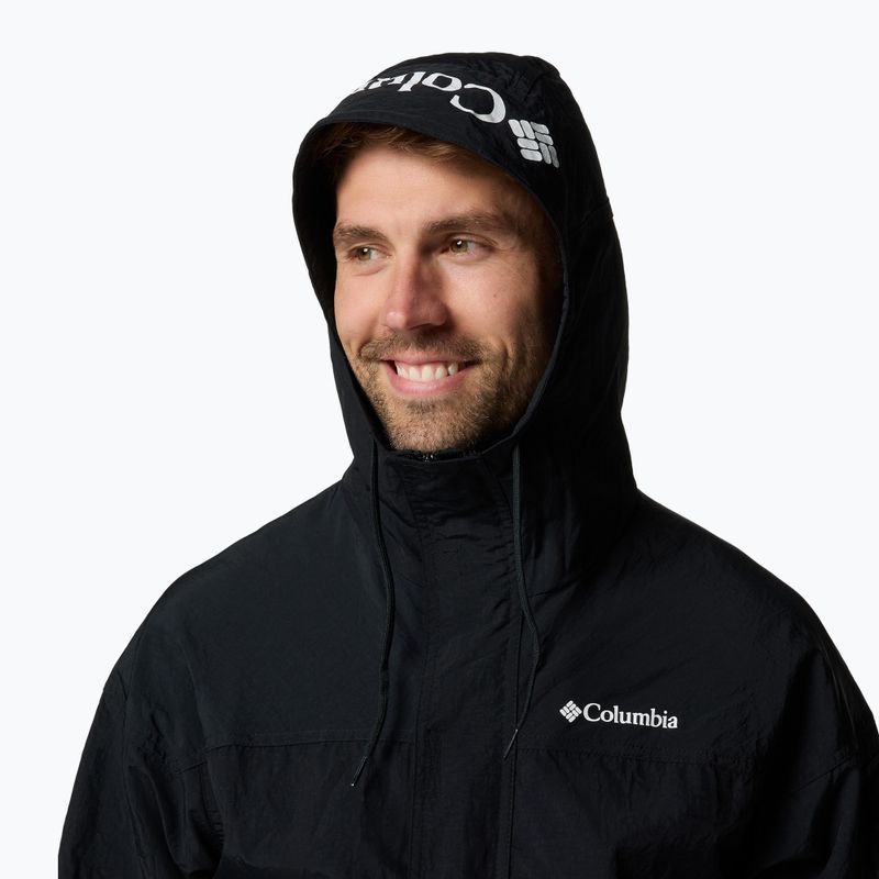 Мъжко ветроустойчиво яке Columbia Challenger II Windbreaker black 4