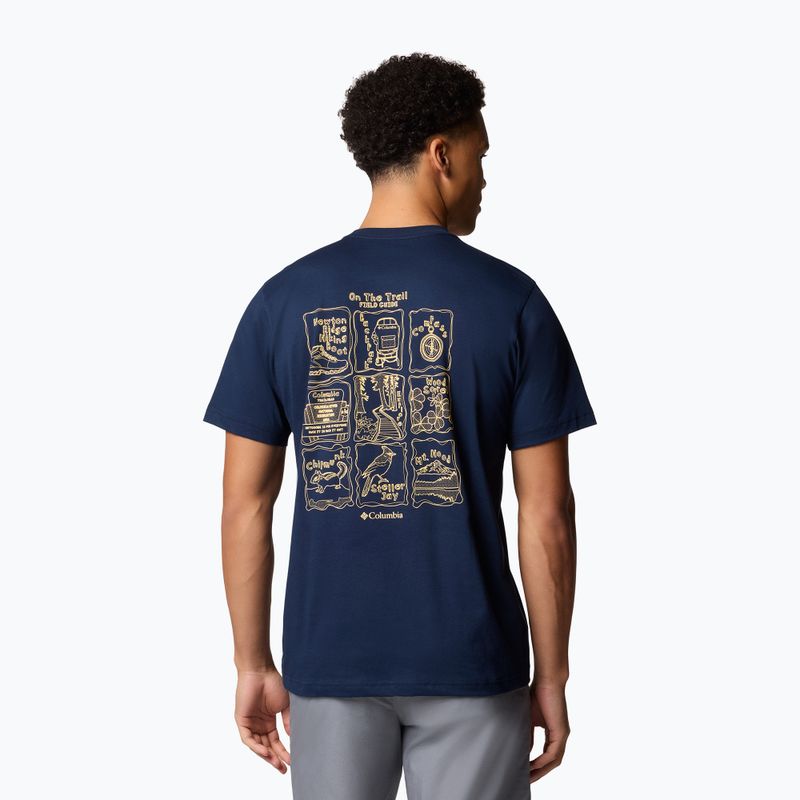 Мъжка тениска Columbia Kettle River Back Graphic Tee collegiate navy 2