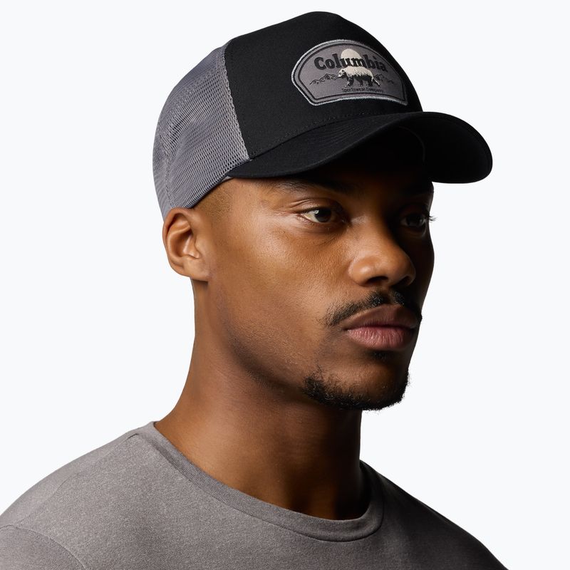 Бейзболна шапка Columbia Road Ready Snap Back black/city grey/bear roam 5