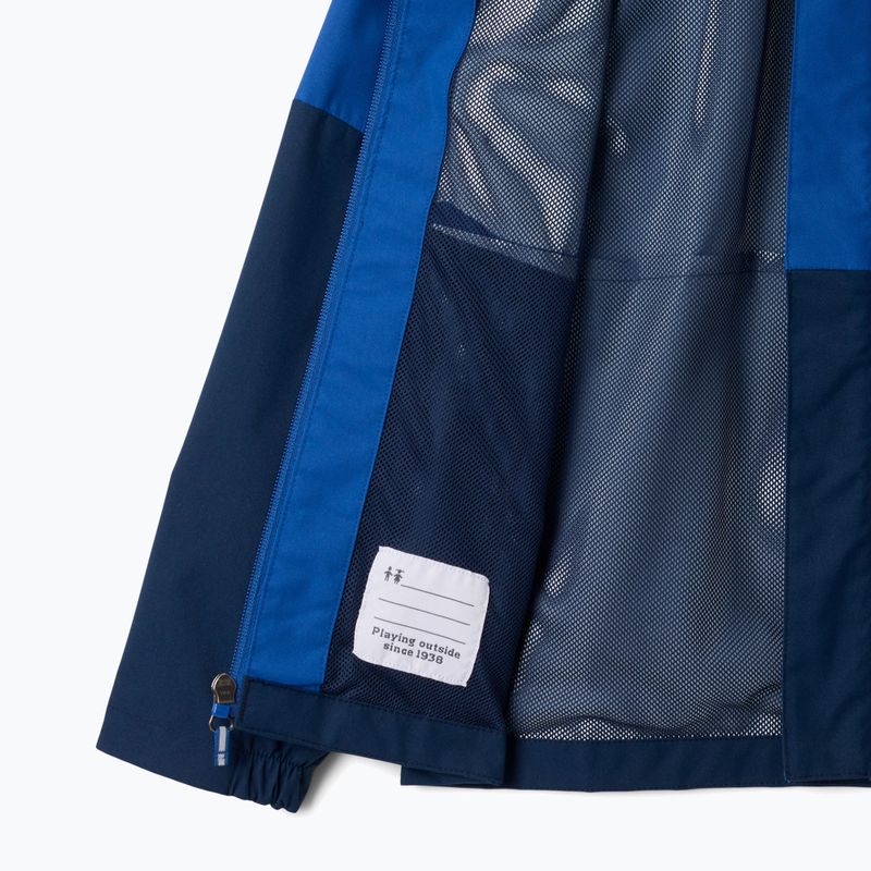 Детско яке за дъжд Columbia Watertight II Jacket mountain blue/collegiate navy 3