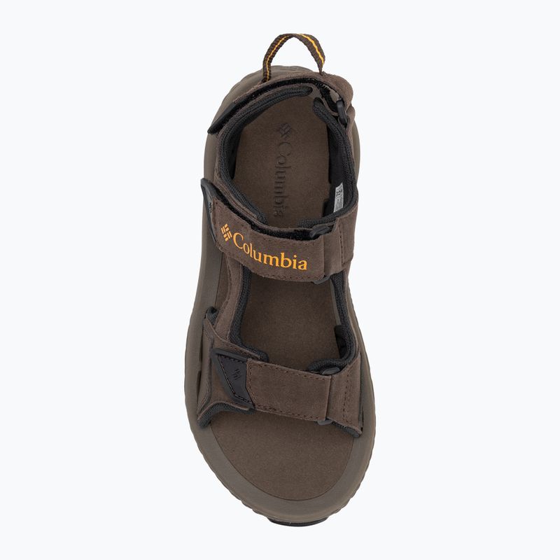 Мъжки сандали Konos Hiker 3-Strap cordovan/mud на Columbia 5