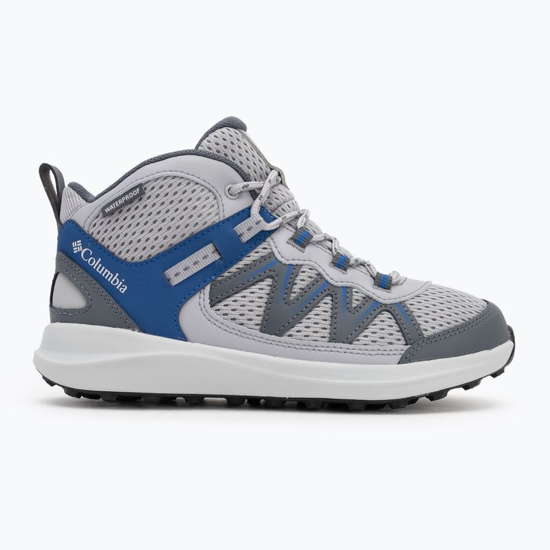 Columbia Youth Peakfreak Rush Mid Waterproof детски туристически обувки greymountain blue 2