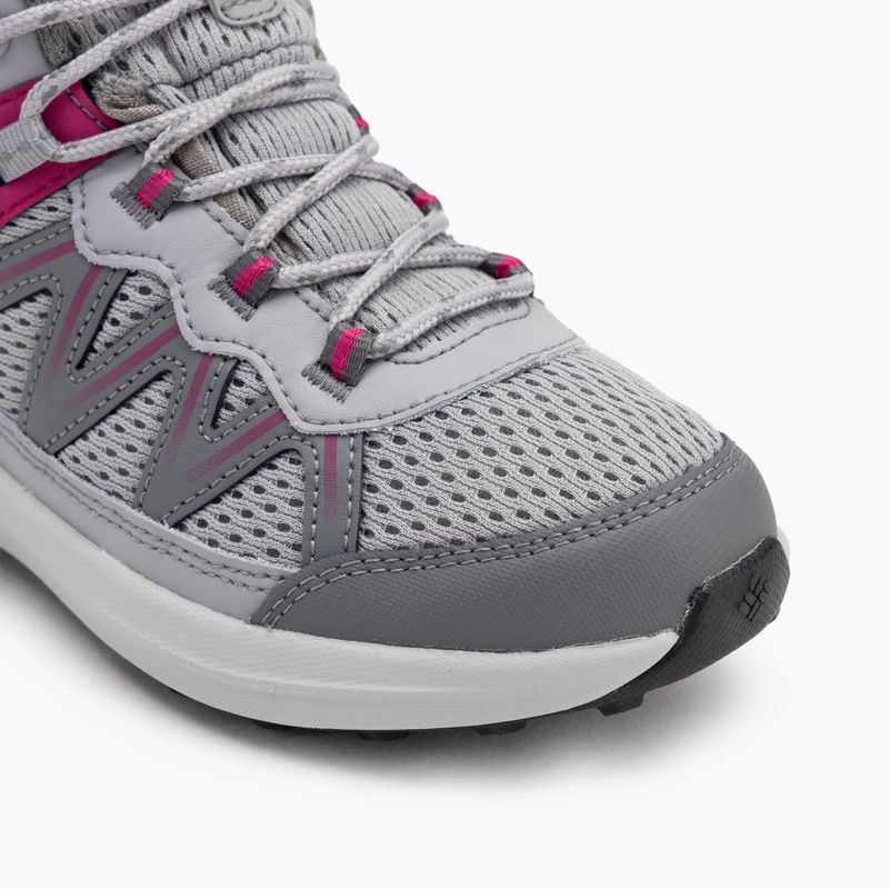 Columbia Youth Peakfreak Rush Mid Waterproof ti grey steel/teal детски туристически обувки 7