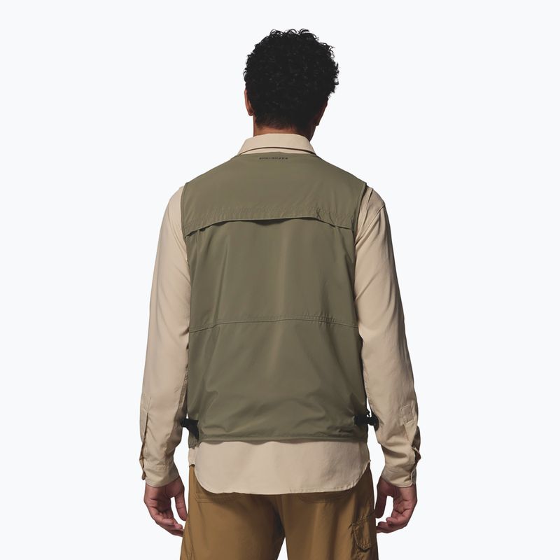 Mъжки елек за трекинг Columbia Silver Ridge Utility stone green 3