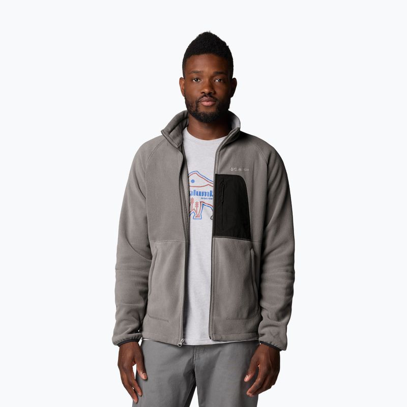 Мъжки поларен суитшърт Columbia Rapid Expedition II Full Zip Fleece city grey/shark 5