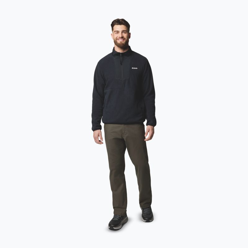 Мъжки суитшърт Columbia Sequoia Grove Half Zip Fleece black 2