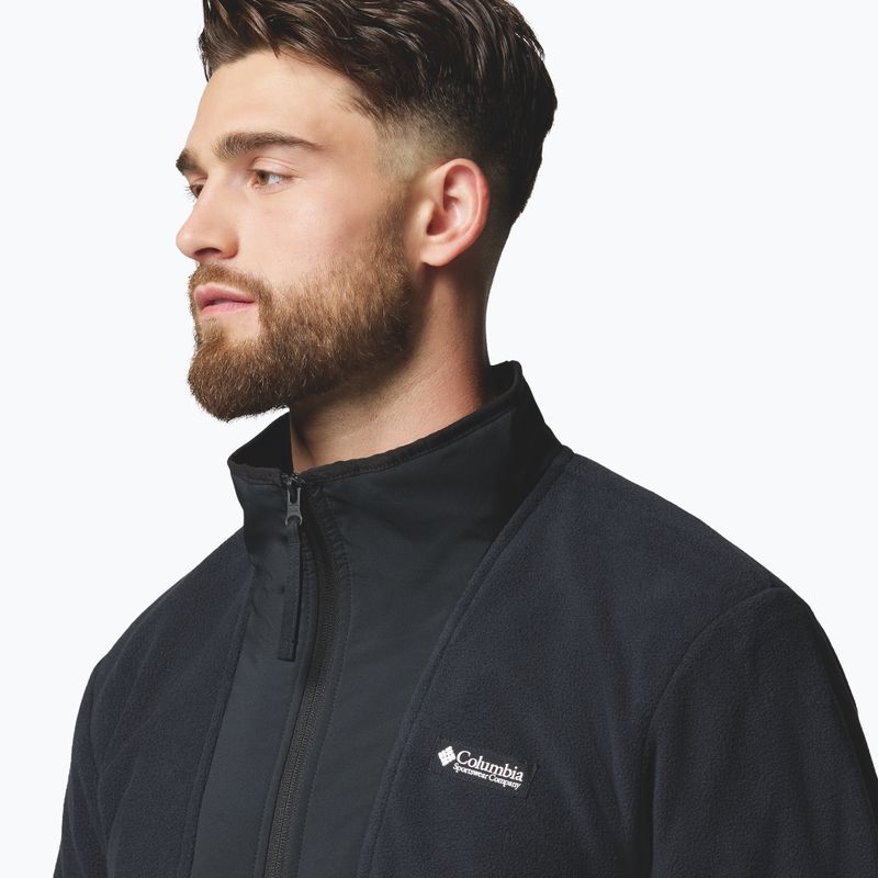 Мъжки суитшърт Columbia Sequoia Grove Half Zip Fleece black 5