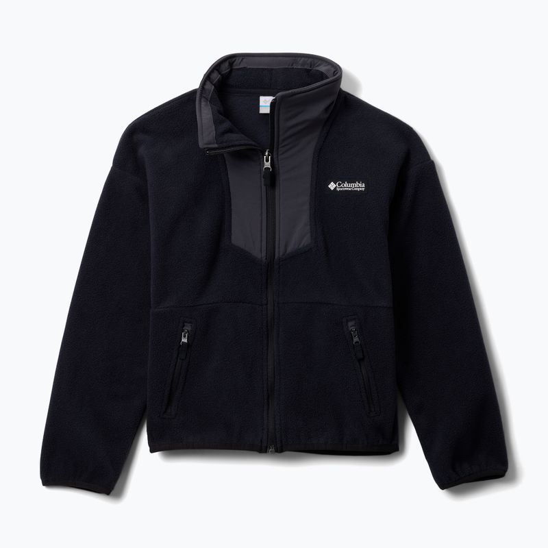 Детски поларен суитшърт Columbia Sequoia Grove Full Zip Fleece black