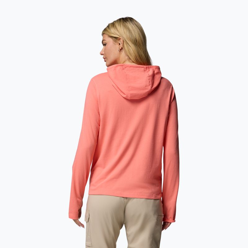 Дамска блуза с качулка Columbia Sun Trek alpenglow 3