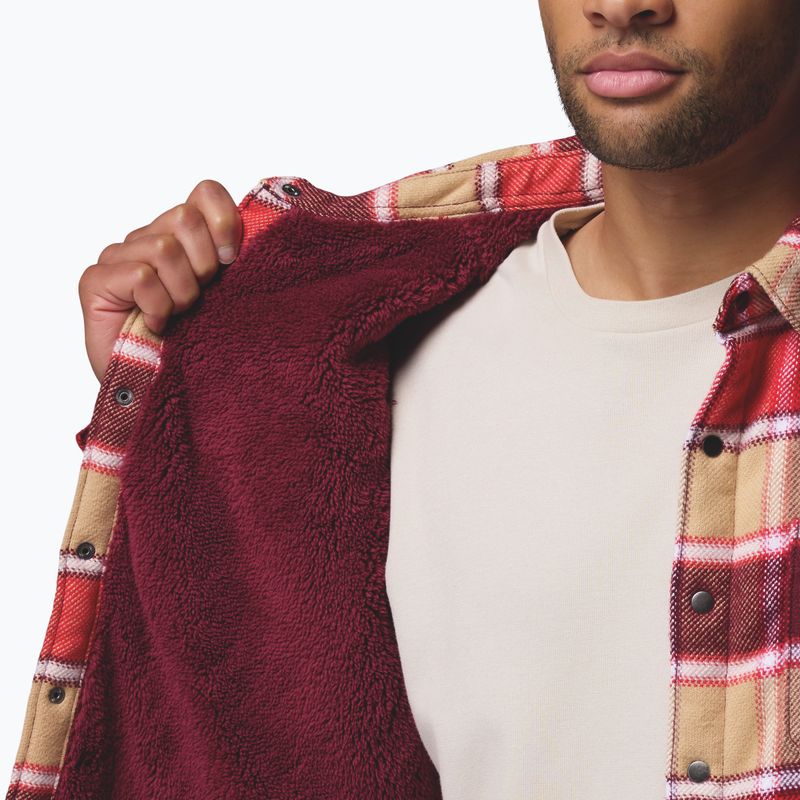 Мъжка риза Columbia Windward II rich wine trapper windowpane 8