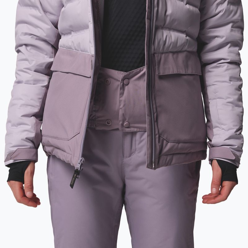 Дамско скиорско яке Columbia Glacier Ridge Down shale purple/lavender pearl 13