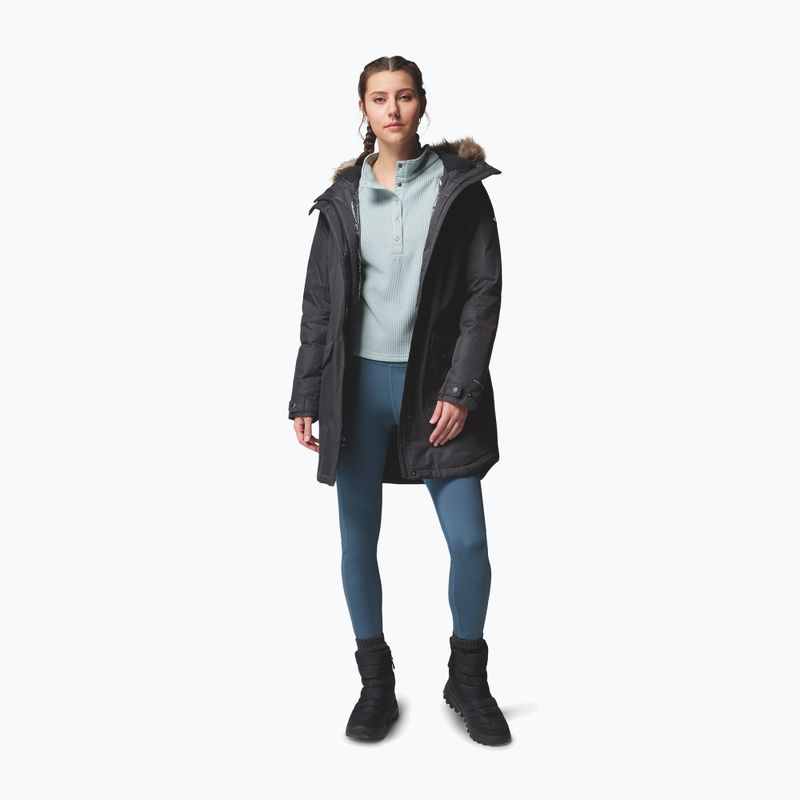 Дамско ватирано дълго яке Columbia Suttle Mountain Long Insulated black 2
