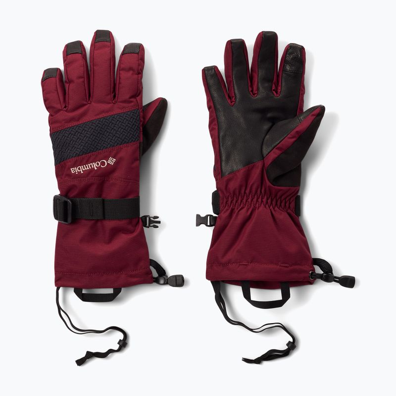 Дамски ръкавици за трекинг Columbia Whirlibird III rich wine