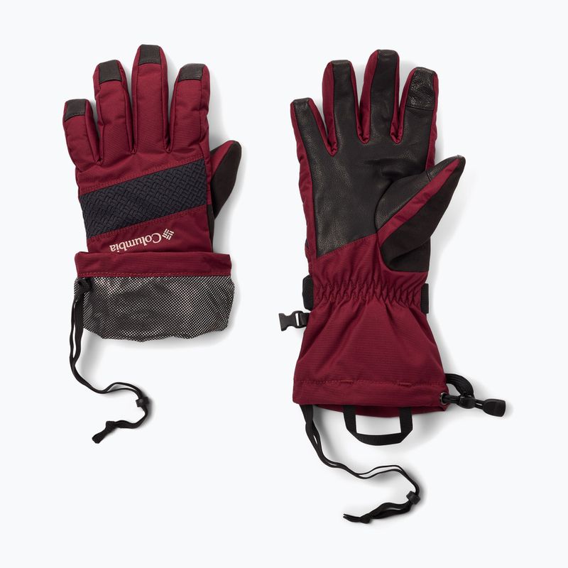 Дамски ръкавици за трекинг Columbia Whirlibird III rich wine 2