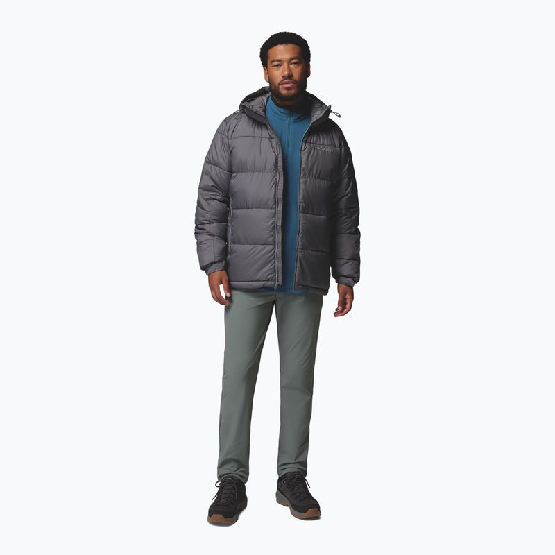 Мъжко подплатено яке Columbia Pike Lake II Hooded city grey 2
