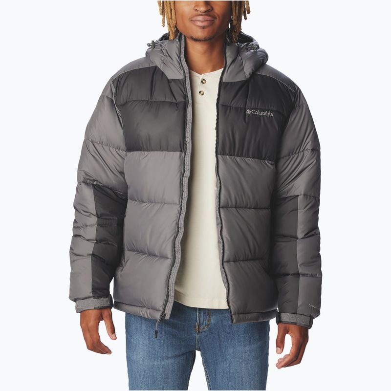 Мъжко подплатено яке Columbia Pike Lake II Hooded city grey