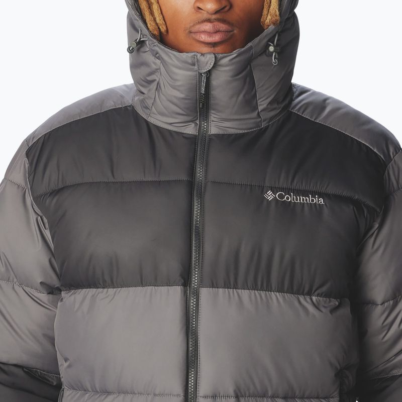 Мъжко подплатено яке Columbia Pike Lake II Hooded city grey 6
